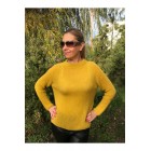Mustársárga kötött pulcsi (Closed márka) 